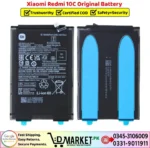 Xiaomi Redmi 10C Original Battery Price In Pakistan