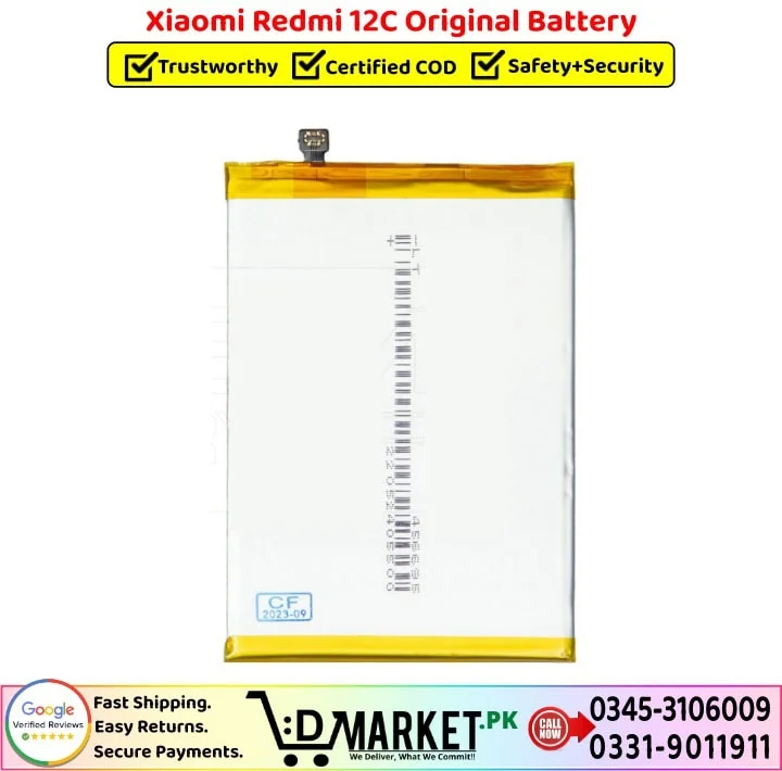 Xiaomi Redmi 12C Original Battery - Image 2