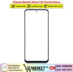 Xiaomi Redmi Note 12s Touch Glass Price In Pakistan
