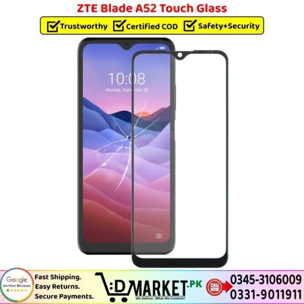 ZTE Blade A52 Touch Glass Price In Pakistan