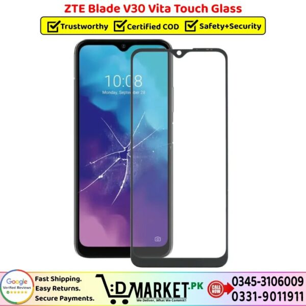 ZTE Blade V30 Vita Touch Glass Price In Pakistan
