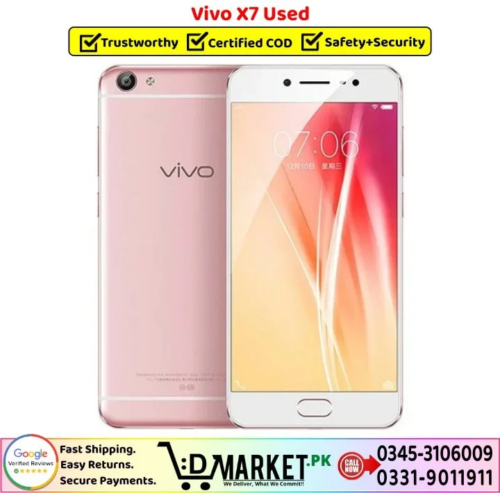 Vivo X7 Price In Pakistan