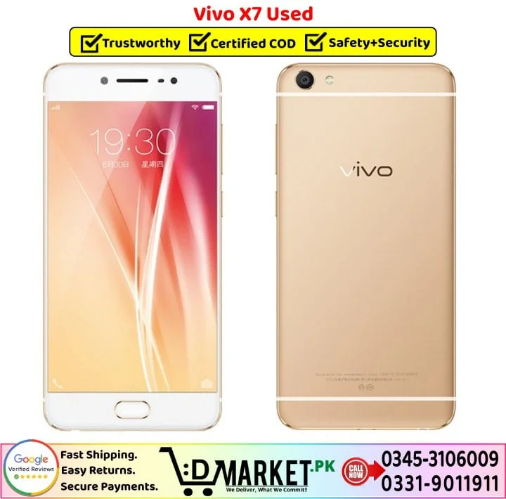 Vivo X7 Price In Pakistan