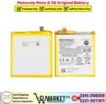 Motorola Moto G 5G Original Battery Price In Pakistan