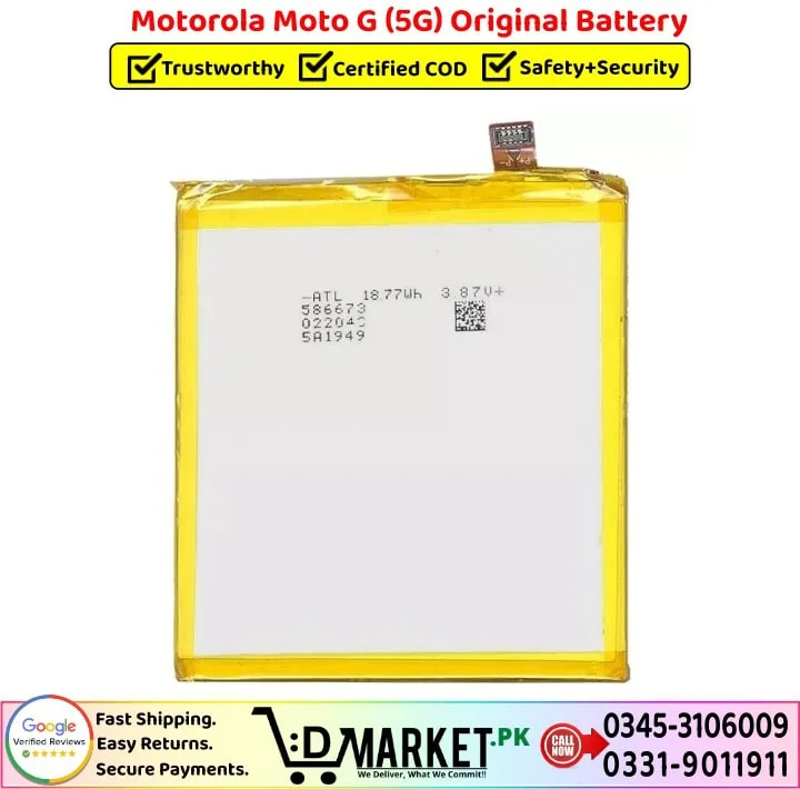 Motorola Moto G 5G Original Battery - Image 2