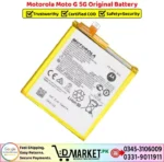 Motorola Moto G 5G Original Battery - Image 2