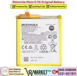 Motorola Moto G 5G Original Battery Price In Pakistan