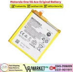 Motorola One 5G Ace Original Battery - Image 2