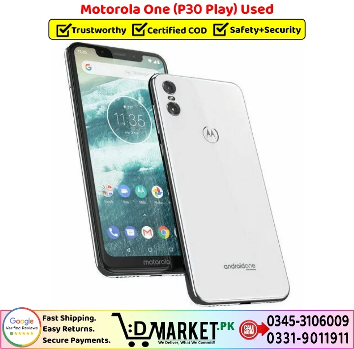 Motorola One P30 Play Price In Pakistan