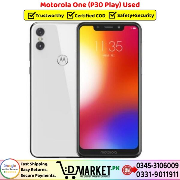 Motorola One P30 Play Price In Pakistan