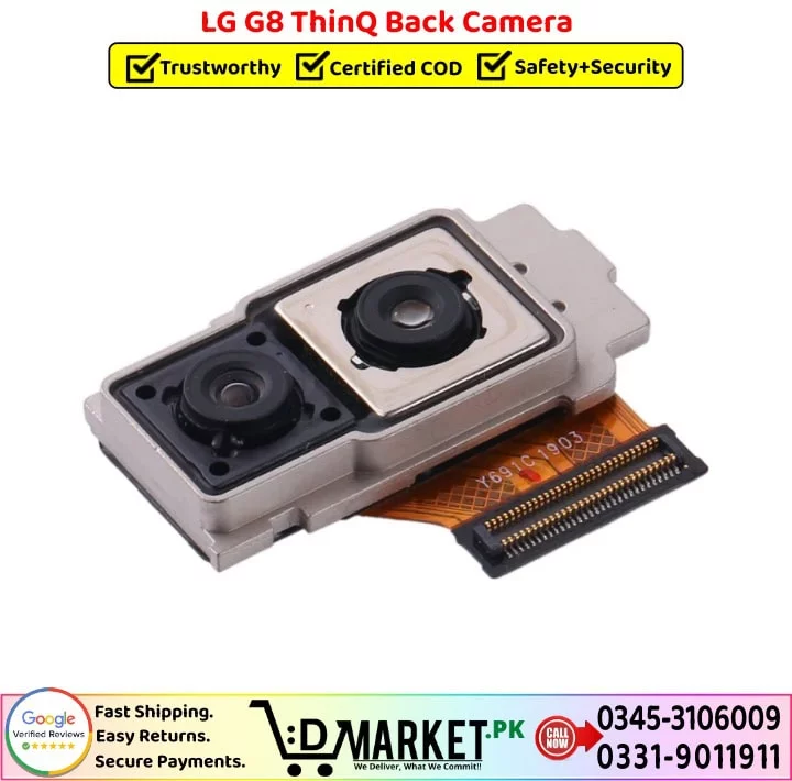 LG G8 ThinQ Back Camera Price In Pakistan
