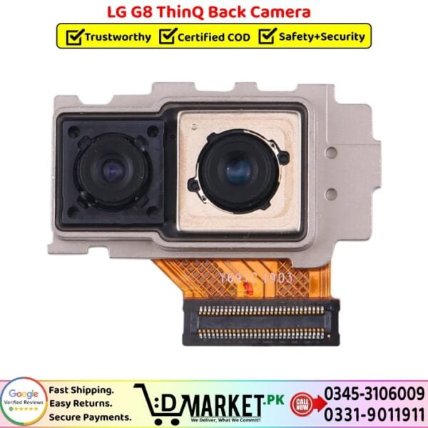 LG G8 ThinQ Back Camera Price In Pakistan