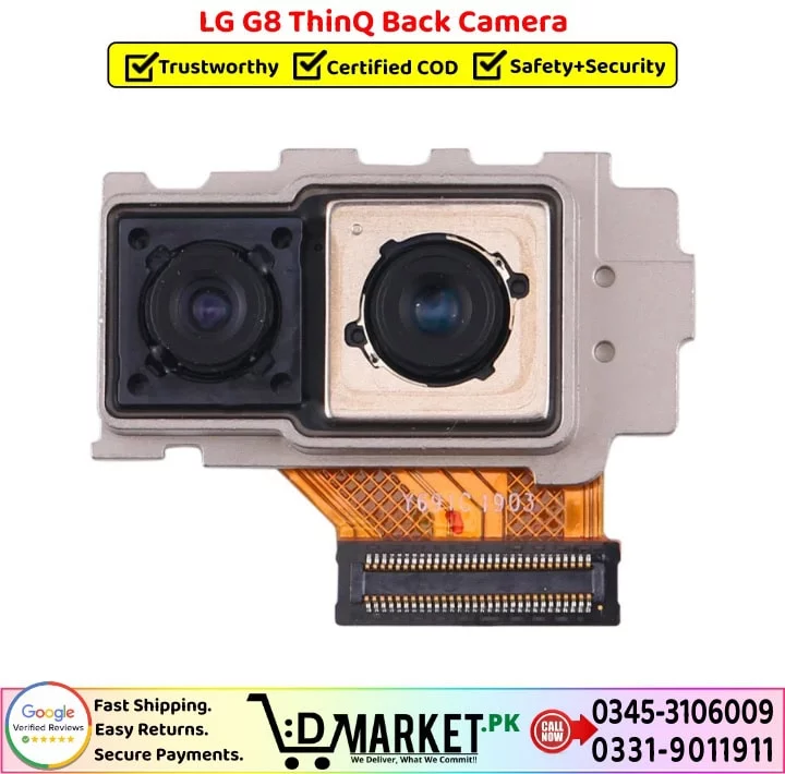 LG G8 ThinQ Back Camera Price In Pakistan