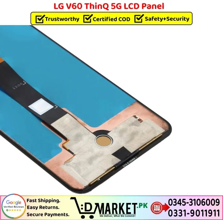 LG V60 ThinQ 5G LCD Panel Price In Pakistan