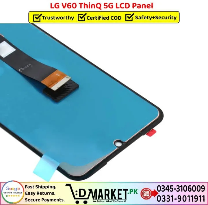 LG V60 ThinQ 5G LCD Panel Price In Pakistan