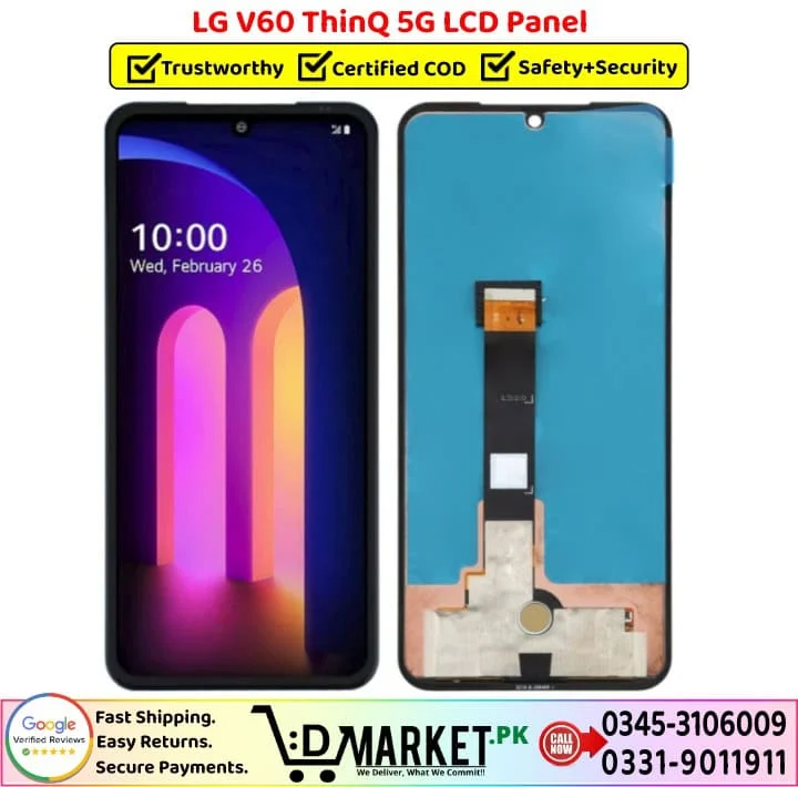 LG V60 ThinQ 5G LCD Panel Price In Pakistan