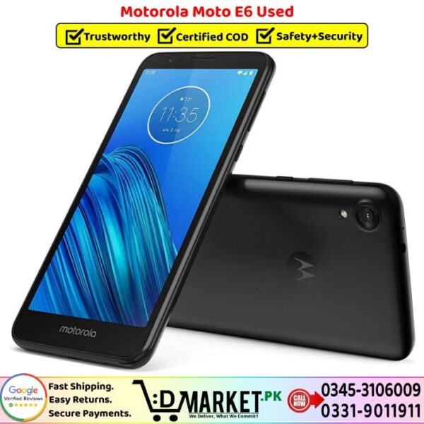 Motorola Moto E6 Price In Pakistan