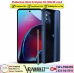 Motorola Moto G Stylus 5G 2022 Price In Pakistan