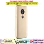 Motorola Moto G5 Play Price In Pakistan