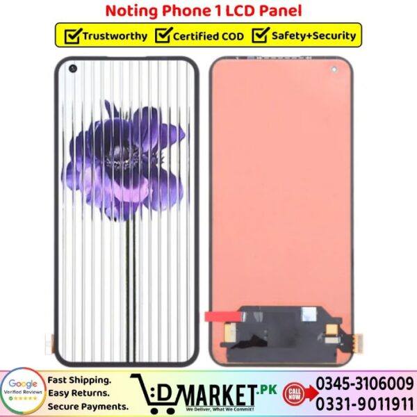 Nothing Phone 1 LCD Panel Price In Pakistan