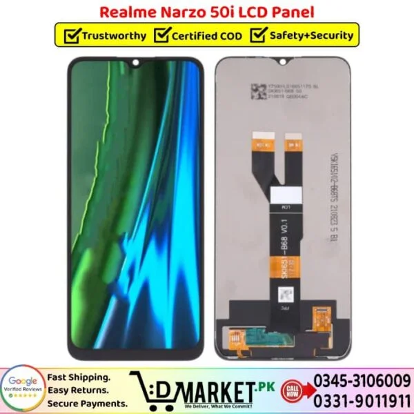 Realme Narzo 50i LCD Panel Price In Pakistan