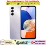 Samsung Galaxy A14 5G Used Price In Pakistan