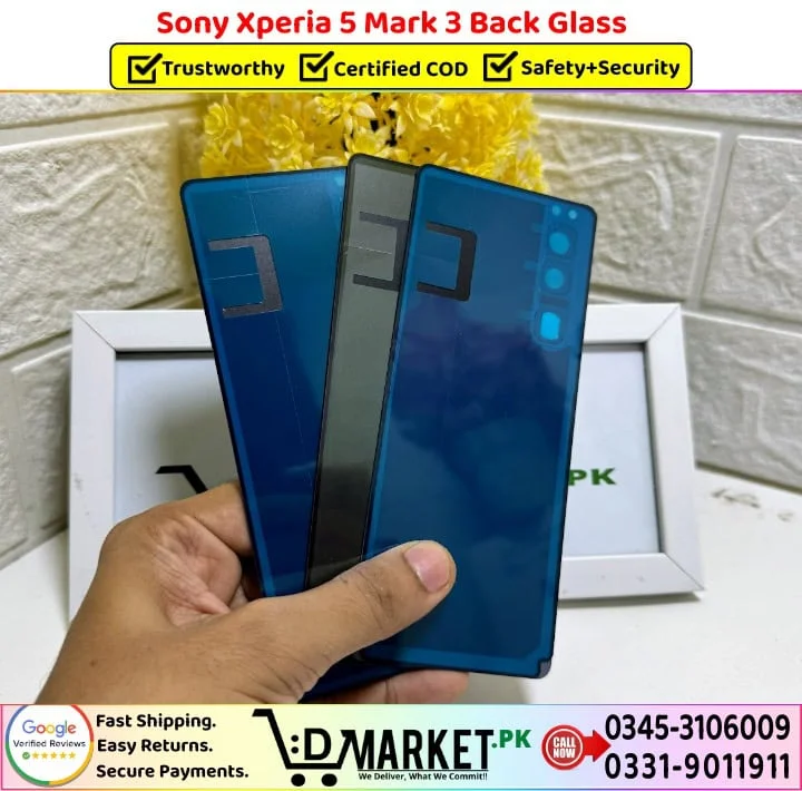 Sony Xperia 5 Mark 3 Back Glass Price In Pakistan