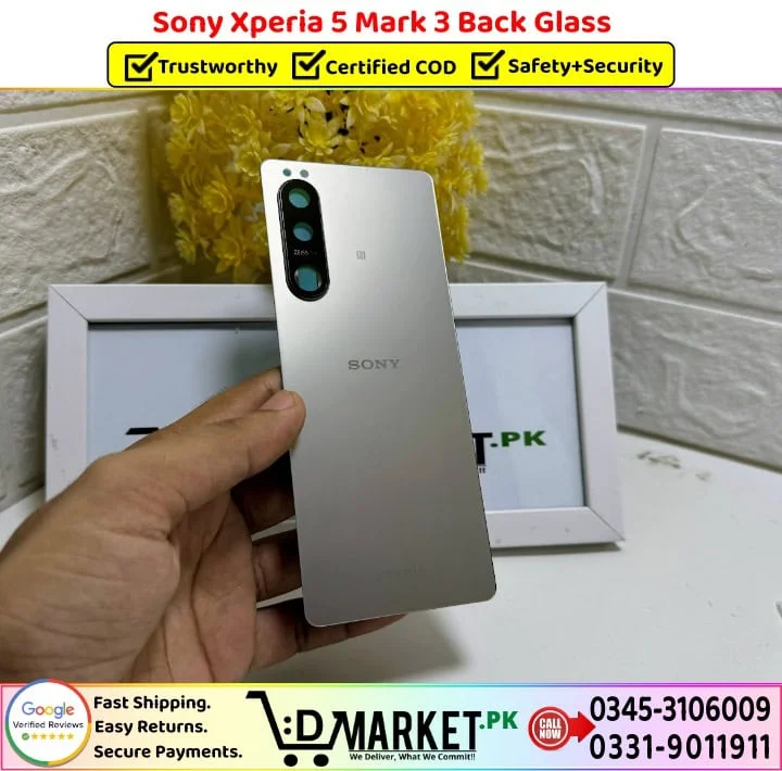 Sony Xperia 5 Mark 3 Back Glass Price In Pakistan