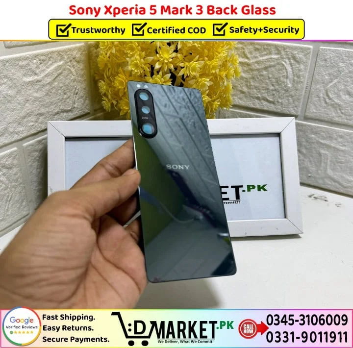 Sony Xperia 5 Mark 3 Back Glass Price In Pakistan