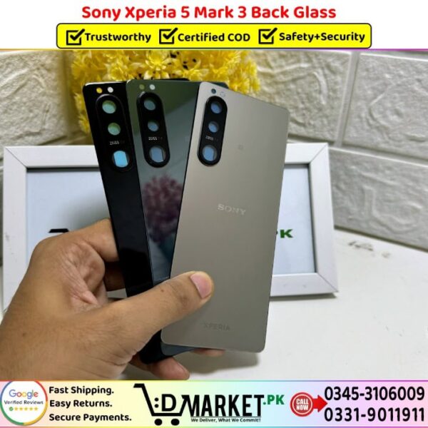 Sony Xperia 5 Mark 3 Back Glass Price In Pakistan