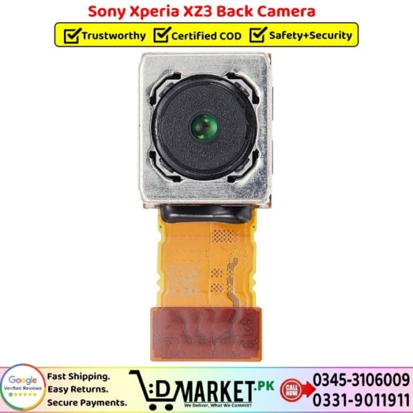 Sony Xperia XZ3 Back Camera Price In Pakistan