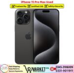 iPhone 15 Pro Max Price In Pakistan