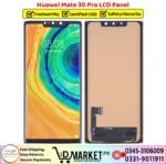 Huawei Mate 30 Pro LCD Panel Price In Pakistan
