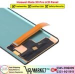 Huawei Mate 30 Pro LCD Panel Price In Pakistan