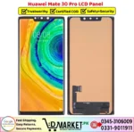 Huawei Mate 30 Pro LCD Panel Price In Pakistan