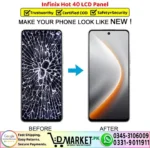 Infinix Hot 40 LCD Panel Display Unit Screen - DMarket.Pk