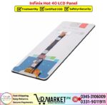 Infinix Hot 40 LCD Panel Price In Pakistan