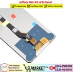 Infinix Hot 40 LCD Panel Price In Pakistan
