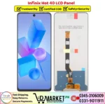 Infinix Hot 40 LCD Panel Price In Pakistan
