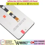 Infinix Hot 40 Pro X6837 LCD Panel Price In Pakistan