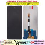 Infinix Hot 40 Pro X6837 LCD Panel Price In Pakistan