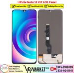 Infinix Note 12 VIP LCD Panel Price In Pakistan