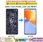 Infinix Note 30 Pro X678B LCD Panel Price In Pakistan