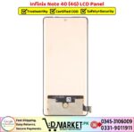 Infinix Note 40 4G LCD Panel Price In Pakistan