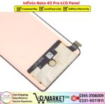 Infinix Note 40 Pro LCD Panel Price In Pakistan