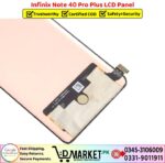 Infinix Note 40 Pro Plus LCD Panel Price In Pakistan