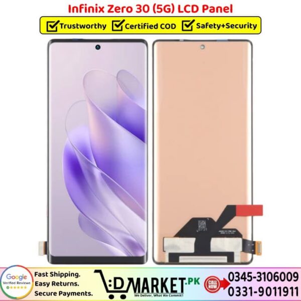 Infinix Zero 30 5G LCD Panel Price In Pakistan