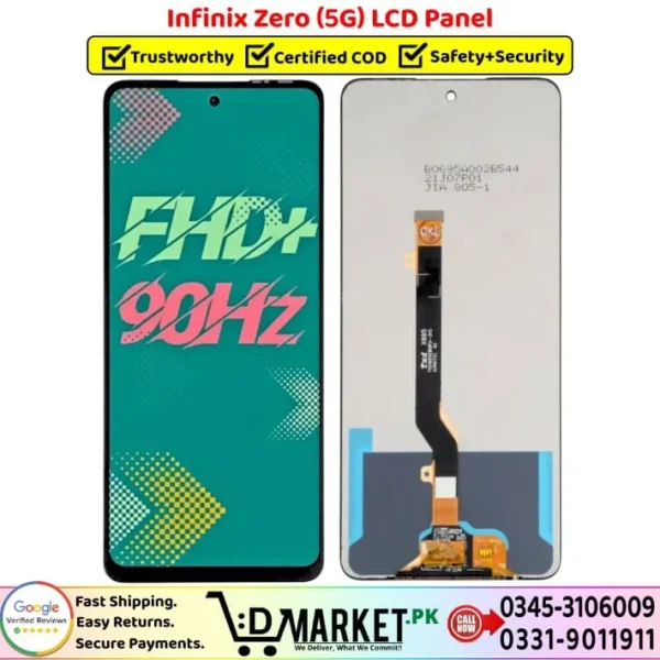 Infinix Zero 5G LCD Panel Price In Pakistan
