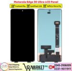 Motorola Edge 30 Ultra LCD Panel Price In Pakistan