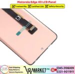 Motorola Edge 40 LCD Panel Price In Pakistan